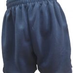 Plain navy shorts