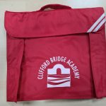 clifford bridge bookbag new