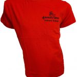 Aldermans green red t-shirt new