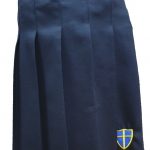 blue coat skirt new