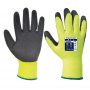 yellow grip gloves